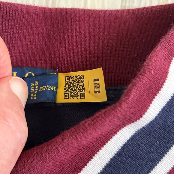 Polo Ralph Lauren Crest & Big Pony Mens Polo Shirt XLT Navy Blue/Gold Embroided - Picture 7 of 12